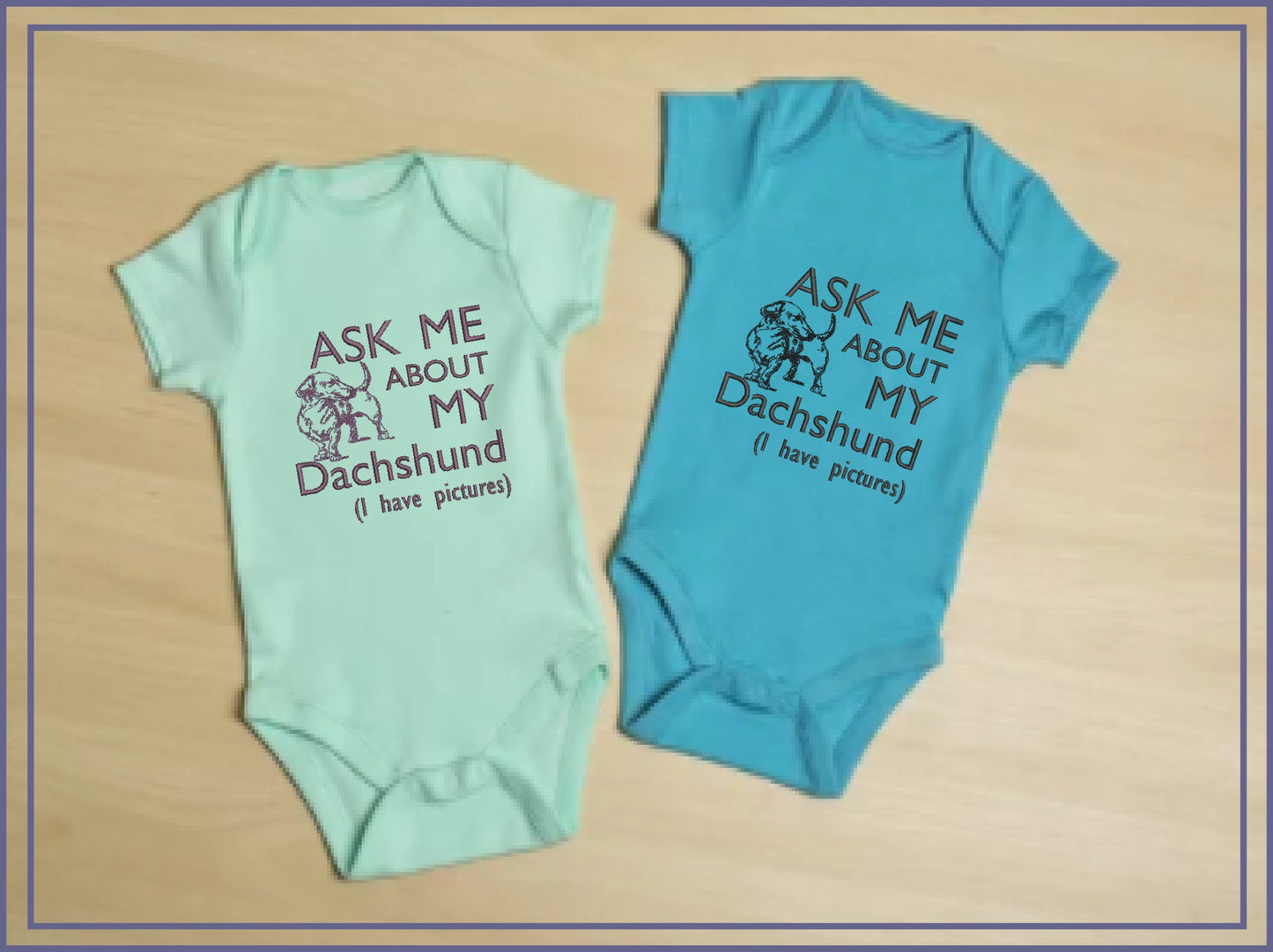 Dachshund Machine Embroidery Design – Ask Me About My Dachshund Quote, Funny Dog Saying Pattern, 6 Sizes (0586)