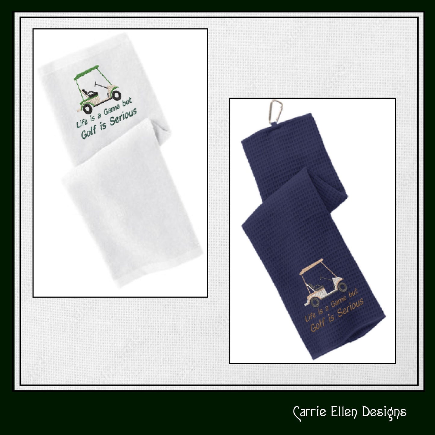 Golf Cart Machine Embroidery, Golf is Serious Machine Embroidery Design, Sport Embroidery, Golf Lover, Golf Life, 6 Sizes (0138)