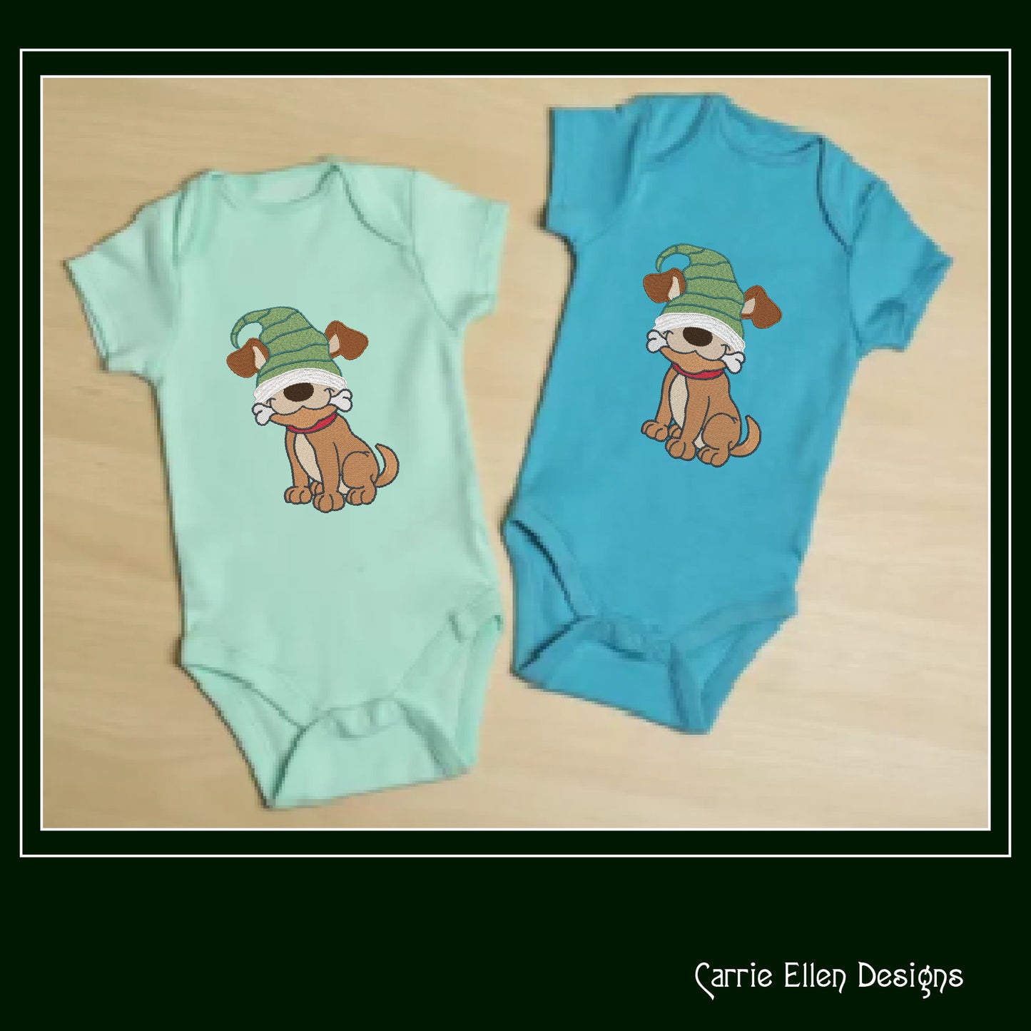 Dog Gnome Machine Embroidery Design, Holiday Gnome Dog with Bone Embroidery, Dog Lover Embroidery, 6 Sizes (2000)