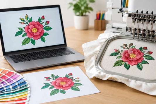 Embroidery Files Versus Vector Artwork Explained