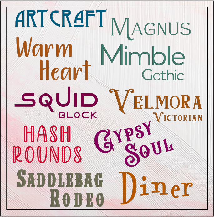 Fonts & Lettering