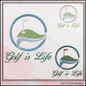 Golf Machine Embroidery Design, Golf is Life Golf Green, Golf Ball, Sport Embroidery, 6 Sizes (0110)