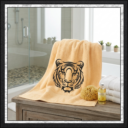 Tiger Machine Embroidery Design, Animal Embroidery, Jungle Wild Cat Embroidery, 6 Sizes (0319)