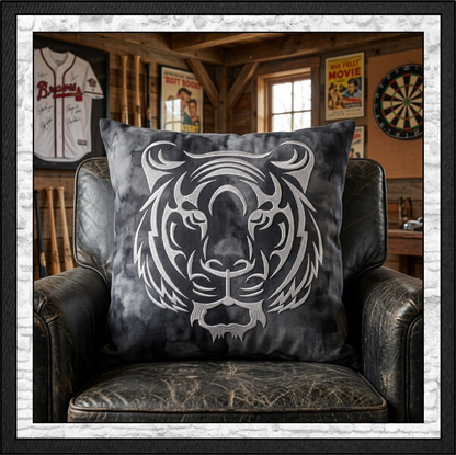 Tiger Machine Embroidery Design, Animal Embroidery, Jungle Wild Cat Embroidery, 6 Sizes (0319)