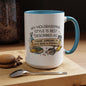 My Housekeeping Style Described Accent Coffee Mug, 11/15oz (3902)