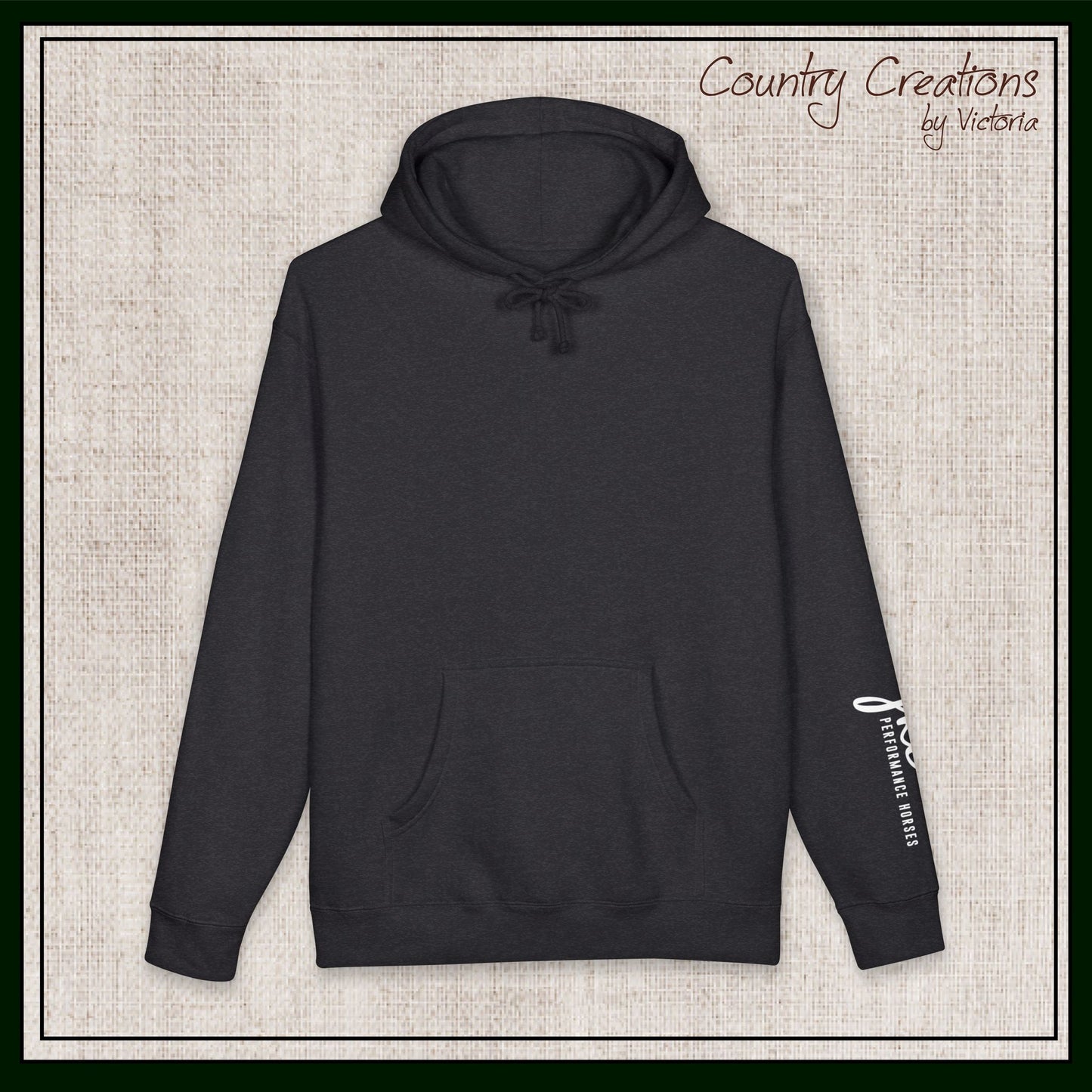 JKE Performance Horses Fleece Lined Heavy-Weight Hoodie (3972)