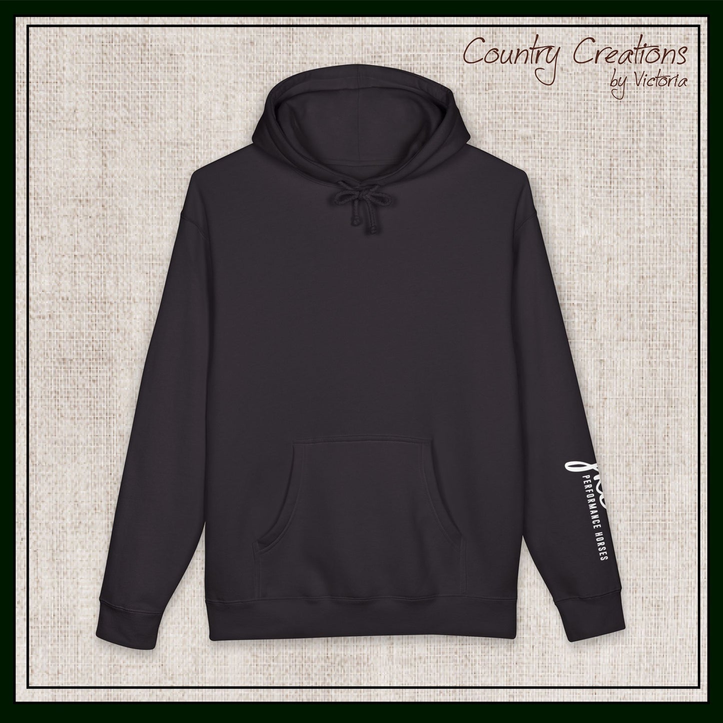 JKE Performance Horses Fleece Lined Heavy-Weight Hoodie (3972)