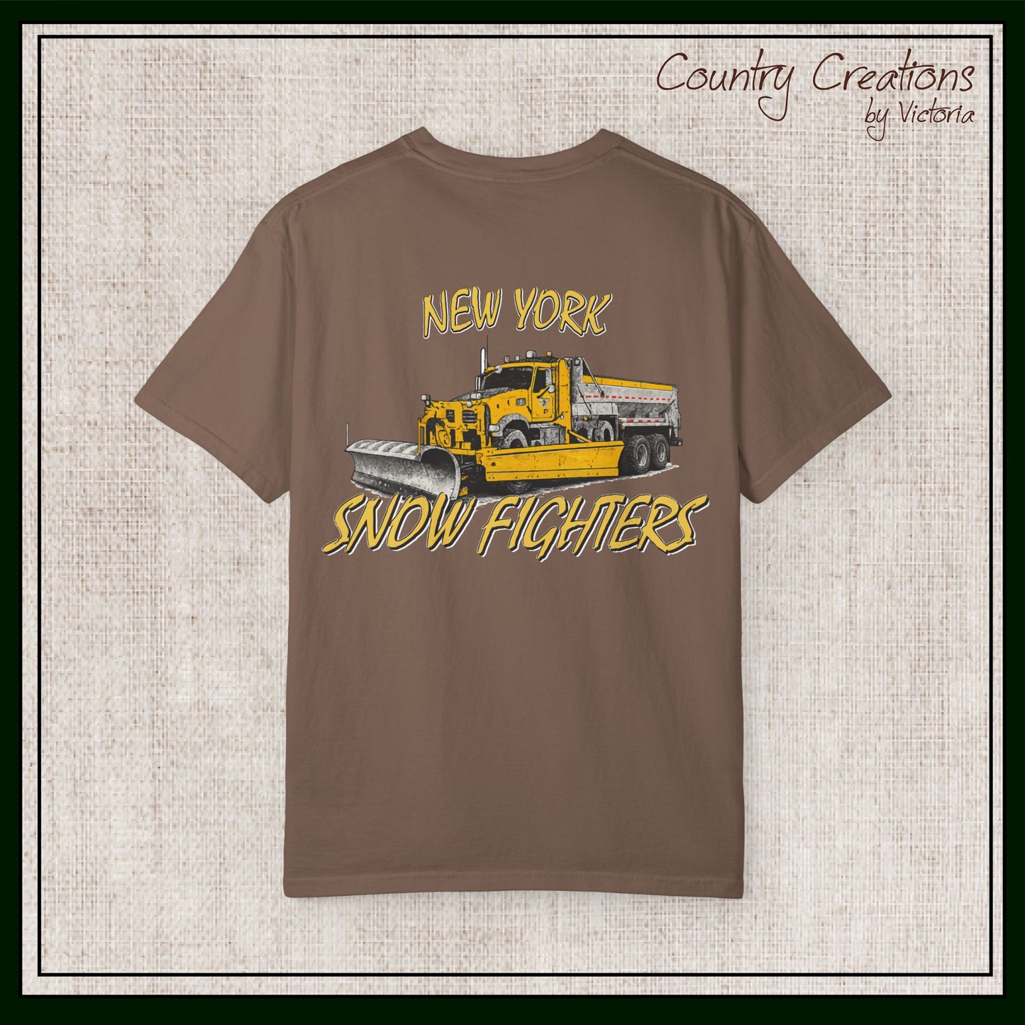 New York Snow Fighters Short Sleeve Comfort Colors® T-Shirt (3963)