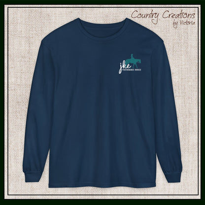 JKE Performance Horses Long Sleeve Comfort Colors® T-Shirt (3968)