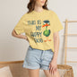 This Is My Happy Face Comfort Colors® Short Sleeve T-Shirt | Sarcastic Ostrich Unisex Shirt | Adult Humor (4251)