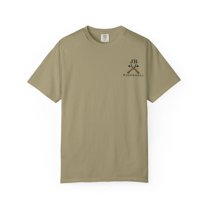 JB Woodworks Logo Pigment Dyed Comfort Colors T-shirt (3875)