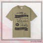Tolerance of Idiots Snarky Quote Garment-Dyed Short Sleeve T-Shirt, Comfort Colors Adult Humor Printed Tee (P-6018)