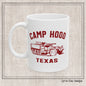 Vintage Camp Hood Texas Ceramic Mug - 11oz & 15oz Sizes, Perfect Gift for Military Enthusiasts (P-6034)