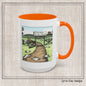 Boneless Chicken Ranch Accent Coffee Mug | Farside Farm Chickens Printed Ceramic Mug, 11oz & 15oz | Multiple Color Options (P-6073)