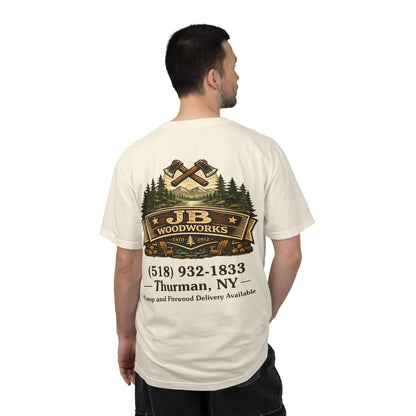 JB Woodworks Logo Pigment Dyed Comfort Colors T-shirt (3875)