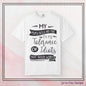 Tolerance of Idiots Snarky Quote Garment-Dyed Short Sleeve T-Shirt, Comfort Colors Adult Humor Printed Tee (P-6018)