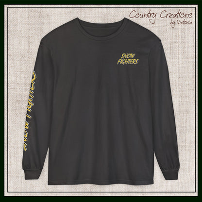 New York Snow Fighters Long Sleeve Comfort Colors® T-Shirt (3965)