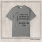 Funny Stick Figure "This is Jim" Comfort Colors T-Shirt | Garment-Dyed Short Sleeve T-Shirt, Snarky Humor Printed Tee (P-6050)