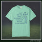 I Don't Meet the Height Requirement to Ride Your Emotional Roller Coaster Comfort Colors® Short Sleeve T-Shirt | Funny Giraffe Graphic Tee (4236)