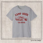 Camp Hood Short Sleeve T-Shirt – Vintage WWII Military Camp Design – Heavyweight 100% Cotton Tee (P-6033)