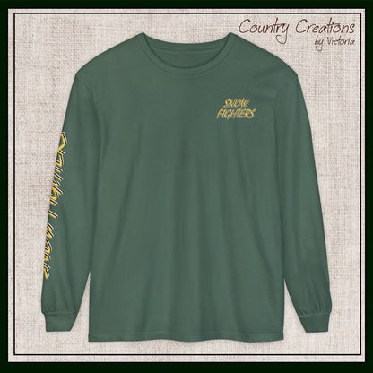 New York Snow Fighters Long Sleeve Comfort Colors® T-Shirt (3965)