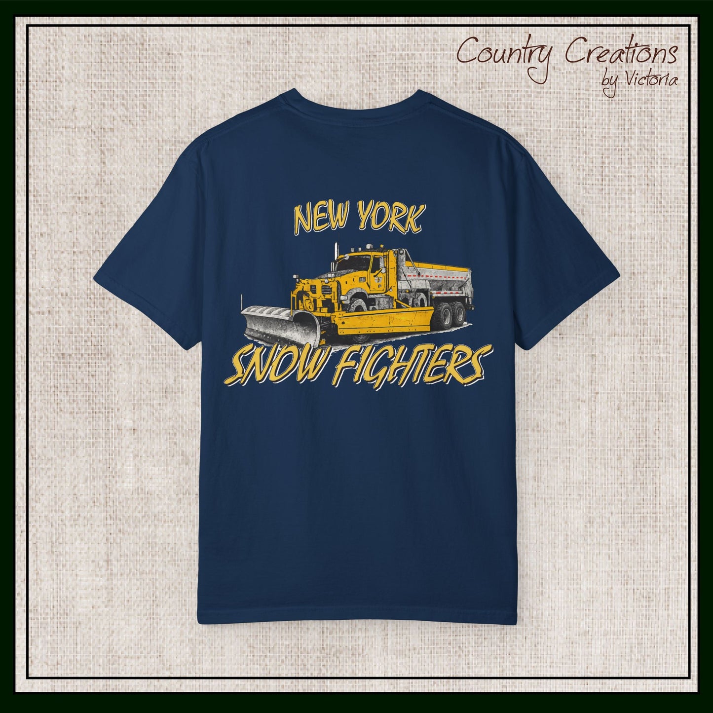 New York Snow Fighters Short Sleeve Comfort Colors® T-Shirt (3963)