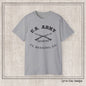 US Army Fort Benning Infantry Short Sleeve Tee Shirt – Vintage WWII U.S. Army Reproduction  T-Shirt, Military Pride Tee, Veteran Gift (P-6043)
