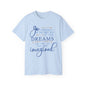 "Go Confidently in the Direction of Your Dreams" Inspirational Unisex Ultra Cotton T-Shirt – Motivational Quote Tee (P-6021)