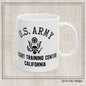 US Army Desert Training Center California Ceramic Mug – Vintage WWII U.S. Army Reproduction – 11oz & 15oz (P-6046)
