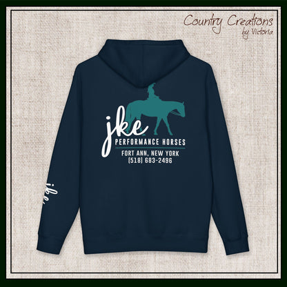 JKE Performance Horses Fleece Lined Heavy-Weight Hoodie (3972)