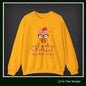 Crazy Chicken Lady Crewneck Sweatshirt – Unisex Long Sleeve Crew Neck Sweatshirt | Cozy Farmhouse Apparel (P-6079)