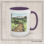 Boneless Chicken Ranch Accent Coffee Mug | Farside Farm Chickens Printed Ceramic Mug, 11oz & 15oz | Multiple Color Options (P-6073)