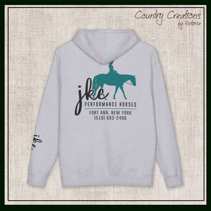JKE Performance Horses Fleece Lined Heavy-Weight Hoodie (3972)