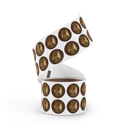 Needham Brothers Mountain Maple Cabin Round Sticker Rolls (3883)