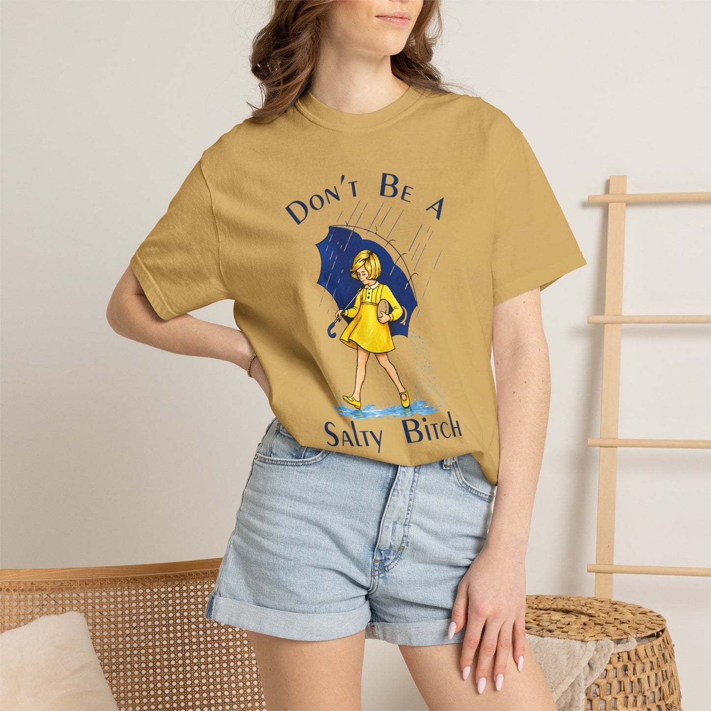 Don't Be a Salty Bitch Comfort Colors® T-Shirt Sarcastic Unisex Adult Tee (4256)