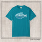 Gone Fishing  Comfort Colors T-Shirt | Garment-Dyed Short Sleeve T-Shirt, Perfect for Fishing Enthusiasts (P-6065)