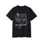 "Go Confidently in the Direction of Your Dreams" Inspirational Unisex Ultra Cotton T-Shirt – Motivational Quote Tee (P-6021)