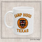 Camp Hood Tank Destroyer Battalion Ceramic Mug, Vintage WWII Military Camp Design – 11oz & 15oz Sizes (P-6036)