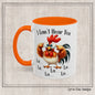 I Can't Hear You Funny Rooster Coffee Accent Ceramic Mug - Funny Farm Animal Saying, Perfect for Coffee and Tea Lovers, 11oz & 15oz Sizes (P-6049)