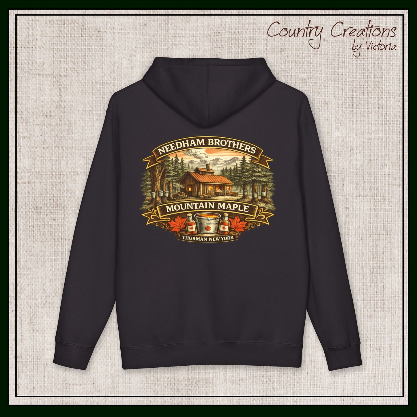 Needham Brothers Mountain Maple Hoodie | Independent Trading Company Apparel (3895)
