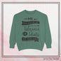 Tolerance of Idiots Snarky Quote Garment-Dyed Sweatshirt, Comfort Colors Adult Humor Printed Sweatshirt (P6005)