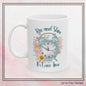Rise and Shine, It’s Coffee Time Floral Inspiration Ceramic Coffee Mug – 11oz & 15oz – Perfect Gift for Coffee Lovers (P-6001)