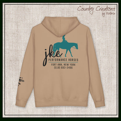 JKE Performance Horses Fleece Lined Heavy-Weight Hoodie (3972)