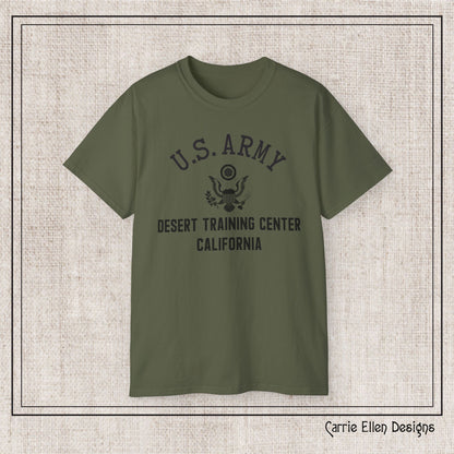 US Army Desert Training Center Short Sleeve Tee – Vintage WWII U.S. Army Reproduction T-Shirt (P-6045)