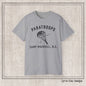 Camp Mackall Paratroops Short Sleeve T-Shirt – Vintage WWII Military Camp Design – Heavyweight 100% Cotton Tee (P-6032)