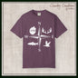 Adirondack Adventurers Compass Comfort Colors Short Sleeve Unisex T-Shirt - ADK Hunters Compass (P6027)