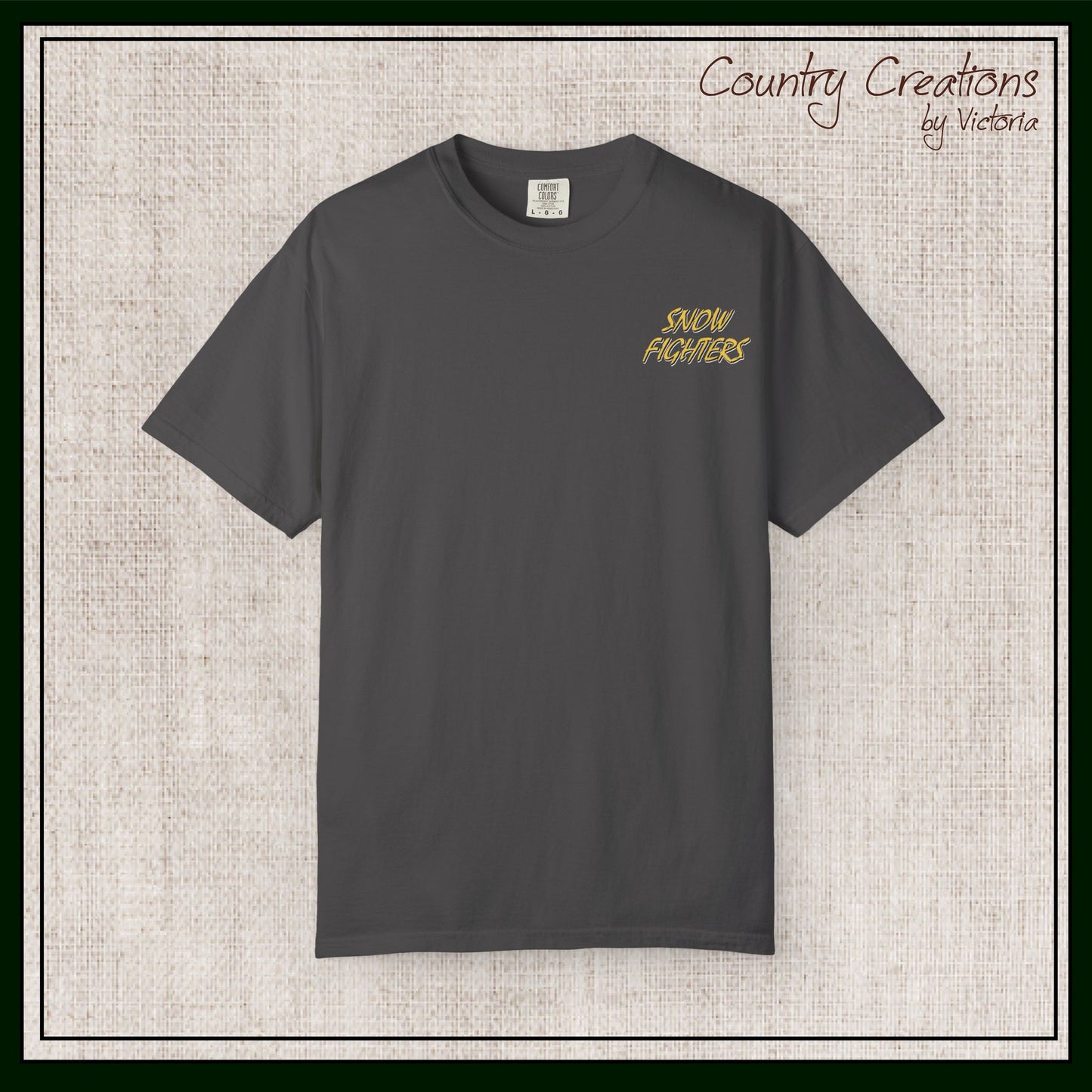 New York Snow Fighters Short Sleeve Comfort Colors® T-Shirt (3963)