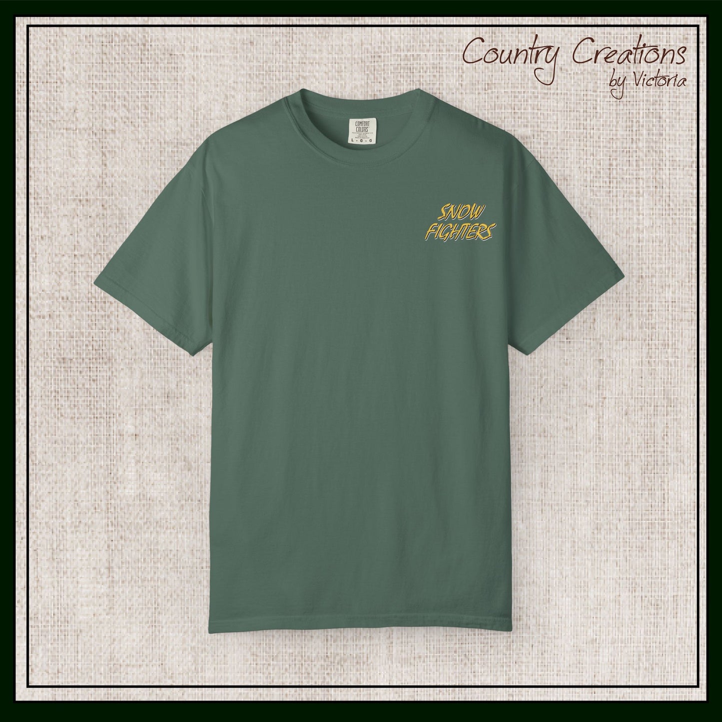 New York Snow Fighters Short Sleeve Comfort Colors® T-Shirt (3963)