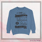 Tolerance of Idiots Snarky Quote Garment-Dyed Sweatshirt, Comfort Colors Adult Humor Printed Sweatshirt (P6005)