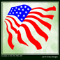 American Flag SVG Vector Clip Art, Abstract USA Flag Cutting File Design, July 4th Memorial Day (1606)